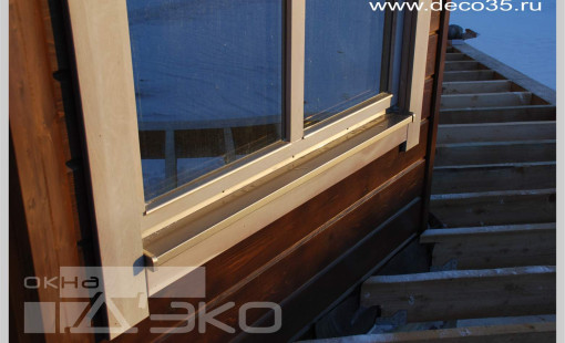 Деревянные окна со стеклопакетами по вашим размерам