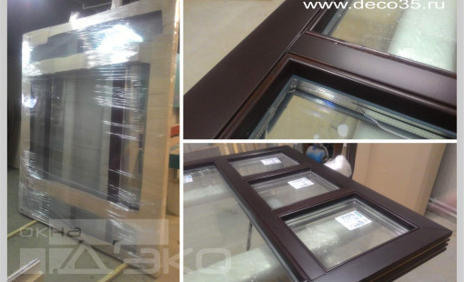 Окна из дуба на заказ Вологда