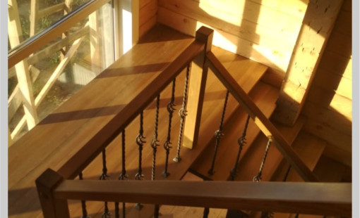 Изготовление лестниц из дерева. Качественно и быстро!